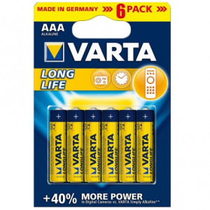 VARTA LONG LIFE 6 AAA 6X1